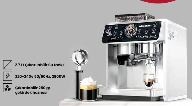 Öztiryakiler Mini Barista Espresso Kahve Makibesi