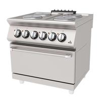 Atalay EAEK-860 600 Seri 4 Ocaklı Kuzine, 80x60x85 cm, Elektrikli