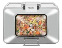 BARTSCHER Gn 1/1 8,5 Lt Chafıng Dısh İndüksiyonlu Isıtıcı Uyumlu