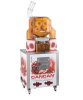 Cancan Depolu Bardaklı Otomatik Nar ve Greyfurt Sıkma Makinesi, 32 Adet/dk