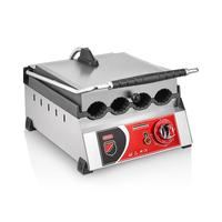 SilverInox 2139 Dürüm Tost Makinesi, 4'lü