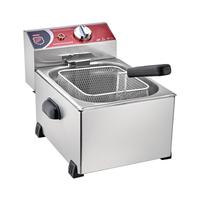 SilverInox 2142 Fritöz, 5 L, Elektrikli