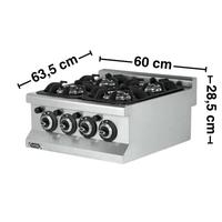 Empero 4 Brülörlü Çift Yanışlı Ocak, LPG'li