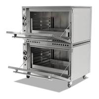 Empero Kuzu Pişirme Fırını, 2 Katlı, 121x97x158 cm