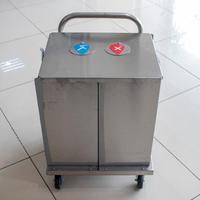 Empero Mobil Dezenfektan İstasyonu, 1020x605x875 mm, Elektrikli