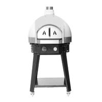Empero SPO.H-60 Ev Tipi Taş Tabanlı Pizza Fırını, Gazlı, Beyaz