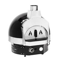 Empero SPO.H-70 Ev Tipi Taş Tabanlı Pizza Fırını, Odunlu, Siyah