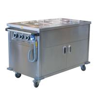 Öztiryakiler Bain Marie Dolaplı Hareketli Elektrikli 120*70