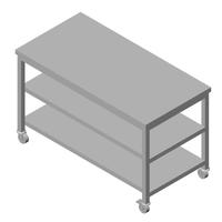 Öztiryakiler Çalışma Tezgahı Ara Raflı Hareketli 120x60 Cm