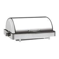 Öztiryakiler Chafing Dish 1/1 Set Üstü Gömme 180 Açılır Kapaklı Elektrikli