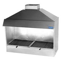 Öztiryakiler Izgara Davlumbazlı Kömürlü 100x50 cm