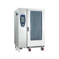 Öztiryakiler Kit Arabalı Konveksiyonlu Kombi Fırın GN 2/1 20 Tepsi Kapasiteli Elektrikli