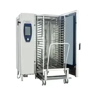 Öztiryakiler Kit Arabalı Konveksiyonlu Kombi Fırın GN 2/1 20 Tepsi Kapasiteli Elektrikli