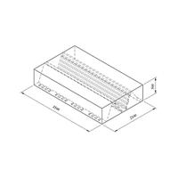 Öztiryakiler Kutu Tipi Çift Cidarlı Filtreli Orta Tip Davlumbaz 350x250 Cm