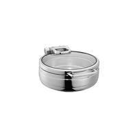 Öztiryakiler Lüx Chafıng Dısh Hidrolik Cam Kapaklı Yuvarlak Gn 1/2 4 Lt