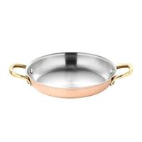 Öztiryakiler Multi Layer Paslanmaz Yumurta Sahanı 20 cm Bakır