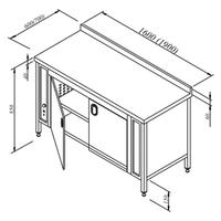 Öztiryakiler Sırtlı Sıcaklık Dolabı Elektrikli 140×60 cm