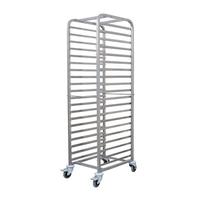 Öztiryakiler Tepsi Taşıma Arabası GN 2/1 17 Raflı Demonte