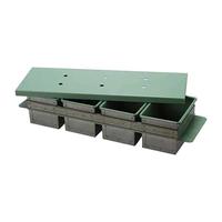 Öztiryakiler Tost Tavası Kapaklı Yapışmaz 4'lü 10x10x30 cm