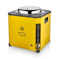 SilverInox C-01 Jumbo Çorba Kazanı, 9 L, Sarı