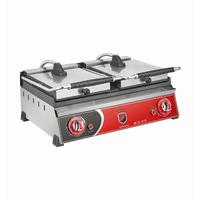 SilverInox 2132 Tost Makinesi, Çift Kapaklı, 20 Dilim, Elektrikli