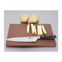 Türkay Kesme Levhası, Polietilen, 40x30x4 cm, Kahverengi