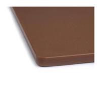 Türkay Kesme Levhası, Polietilen, 40x30x4 cm, Kahverengi