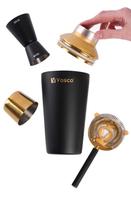 Vosco VSC-K3G 3 Parça Golden Bar Kokteyl Seti, Siyah