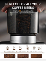 Vosco KD-CG018 Ev Tipi Barista Kahve Değirmeni