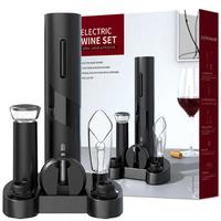 Vosco VNS-01 Wine Opener Otomatik Tirbuşon Şarap Açacağı, Elektrikli, Siyah