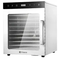 Vosco VSC-10H Meyve Sebze Kurutma Fırını, 10 Tepsi