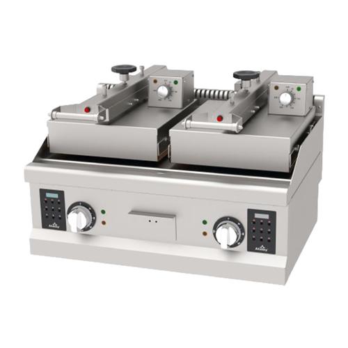 Atalay ACIE-02 S Çiftli Clam Grill Izgara, Elektrikli