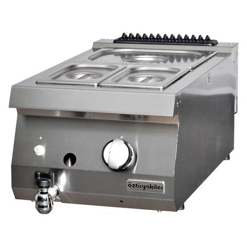 Öztiryakiler 700 Seri Set Üstü Bain Marie Gazlı 40*70*30-Gn Kaplar Hariç