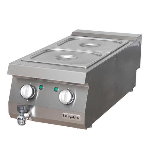 Öztiryakiler 900 Seri Set Üstü Bain Marie Elektrikli 40*90*30-GN Kaplar Hariç