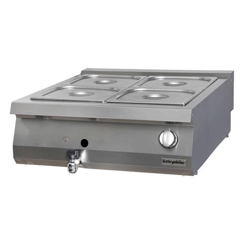 Öztiryakiler 900 Seri Set Üstü Bain Marie Elektrikli 80*90*30-GN Kaplar Hariç
