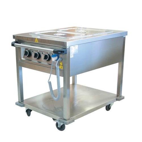 Öztiryakiler Bain Marie Taban Raflı Hareketli Elektrikli 90*70
