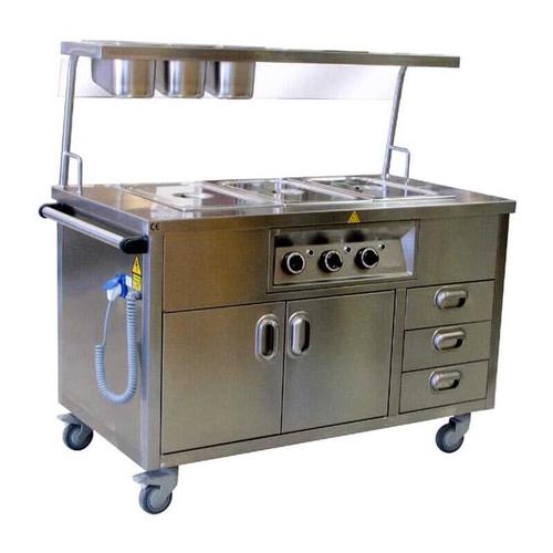 Öztiryakiler Benmari Elektrikli Hareketli Servis Raflı