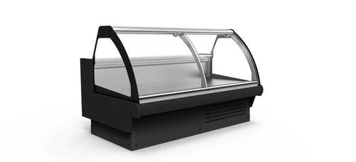 Öztiryakiler Et Teşhir Dolabı 800 L:1350 mm Bombe Camlı