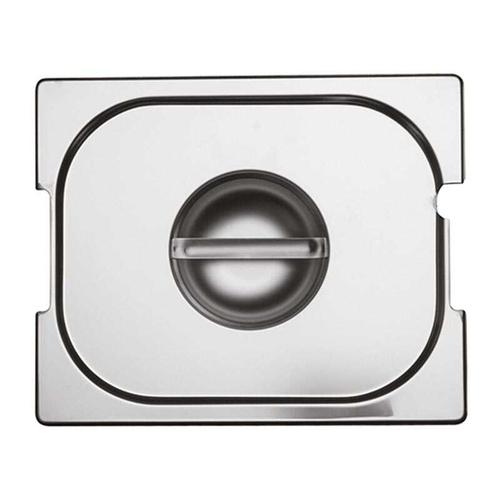 Öztiryakiler Gastronorm Kapak, Kulp ve Kepçe Delikli, GDDH 1/4