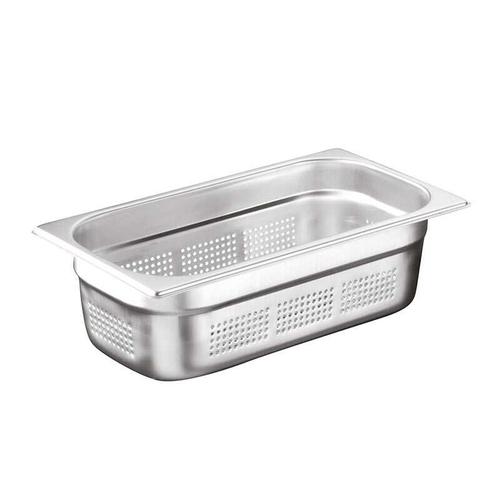Öztiryakiler Gastronorm Küvet, Delikli, Standart, GN 1/3, 32.5x17.6x6.5