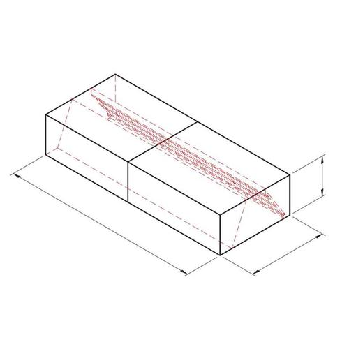 Öztiryakiler Kutu Tipi Çift Cidarlı Filtreli Duvar Tipi Davlumbaz 200x100 Cm