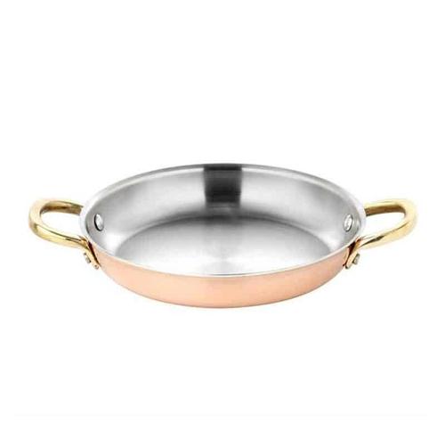 Öztiryakiler Multi Layer Paslanmaz Yumurta Sahanı 16 cm Bakır