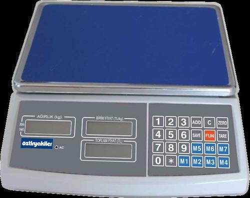 Öztiryakiler Mutfak Terazisi Fiyat Hesaplamalı 6 Kg