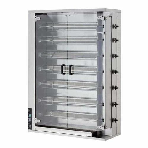 Öztiryakiler Piliç Çevirme Makinesi 35 Piliç Kapasiteli Gazlı