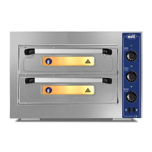 Öztiryakiler Pizza Fırını 5+5 Pizza Kapasiteli Elektrikli