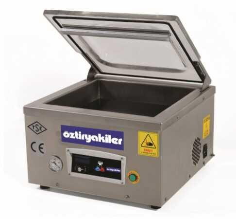 Öztiryakiler Vakum Makinesi Set Üstü 20M3 / Çift Yapıştırma Çeneli