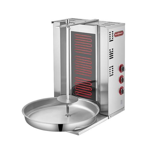 SilverInox ED-06 Döner Ocağı, 3 Radyanlı, Elektrikli