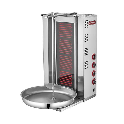 SilverInox ED-07 Döner Ocağı, 4 Radyanlı, Elektrikli