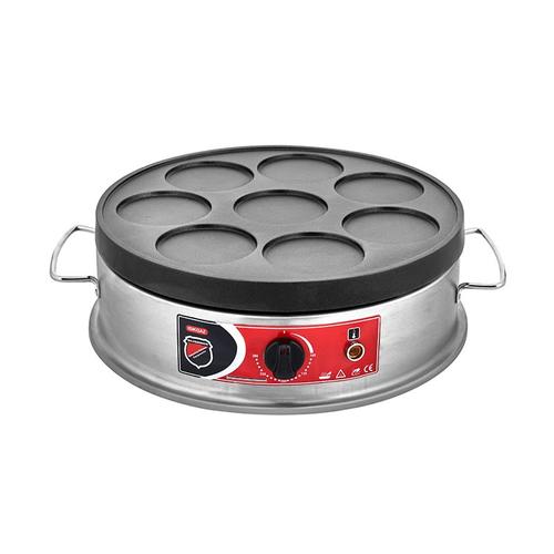 SilverInox PNK-03 Pankek Makinesi, 40 cm, Elektrikli, Gri