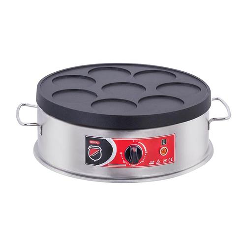 SilverInox PNK-04 Pankek Makinesi, 40 cm, Elektrikli, Inox